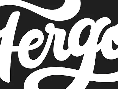 Fergo - Branding brand identity branding branding design hand drawn hand lettering handmade lettering lettering logo logo typography