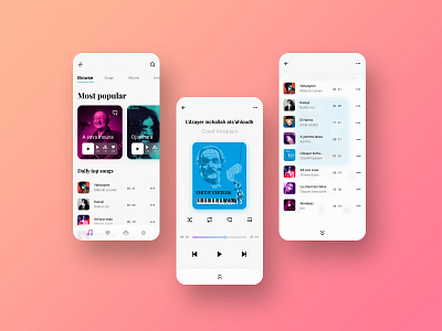 Daily UI 009 - Music player dailyui design music music app music player ui ui ux ui design uidesign user interface user interface design userinterface ux