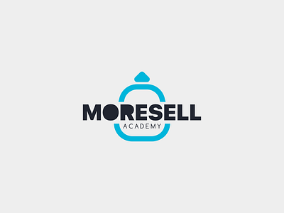 Moresell academy agency art branding flat icon illustration illustrator logo minimal sell shoping typography vector