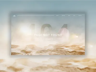 Daily UI Challenge - Day008 404 404 error page 404 page daily ui dailyui design ui
