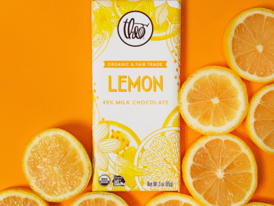 Theo Lemon Bar advertisement after effects animation motion graphics photoshop theo chocolate