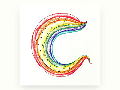 36 Days of Type: C 36daysoftype handdrawn illustration sketch typogaphy visual art