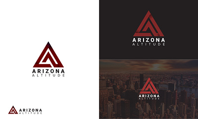 ARIZONA ALTITUDE brand branding design flat logo logo design logo logo design minimal