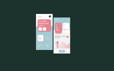 All-in-one Banks App concept adobexd app art branding design icon illustration logo minimal ui ux