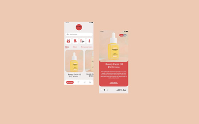 the honest product beauty app adobexd app art design figma logo minimal sketch userexperience userinterface ux web