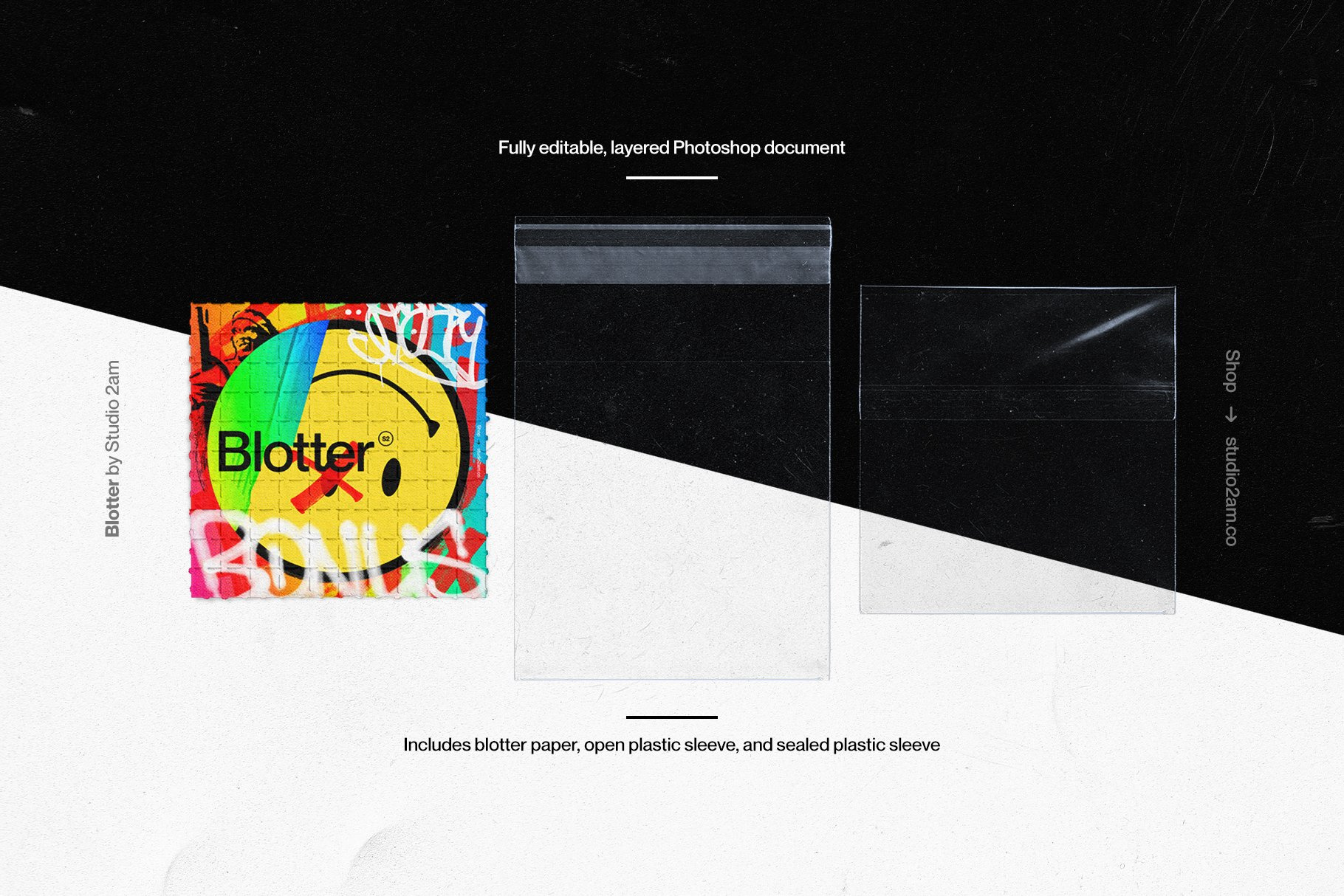 Blotter LSD Paper Mockup by Studio 2am on Dribbble