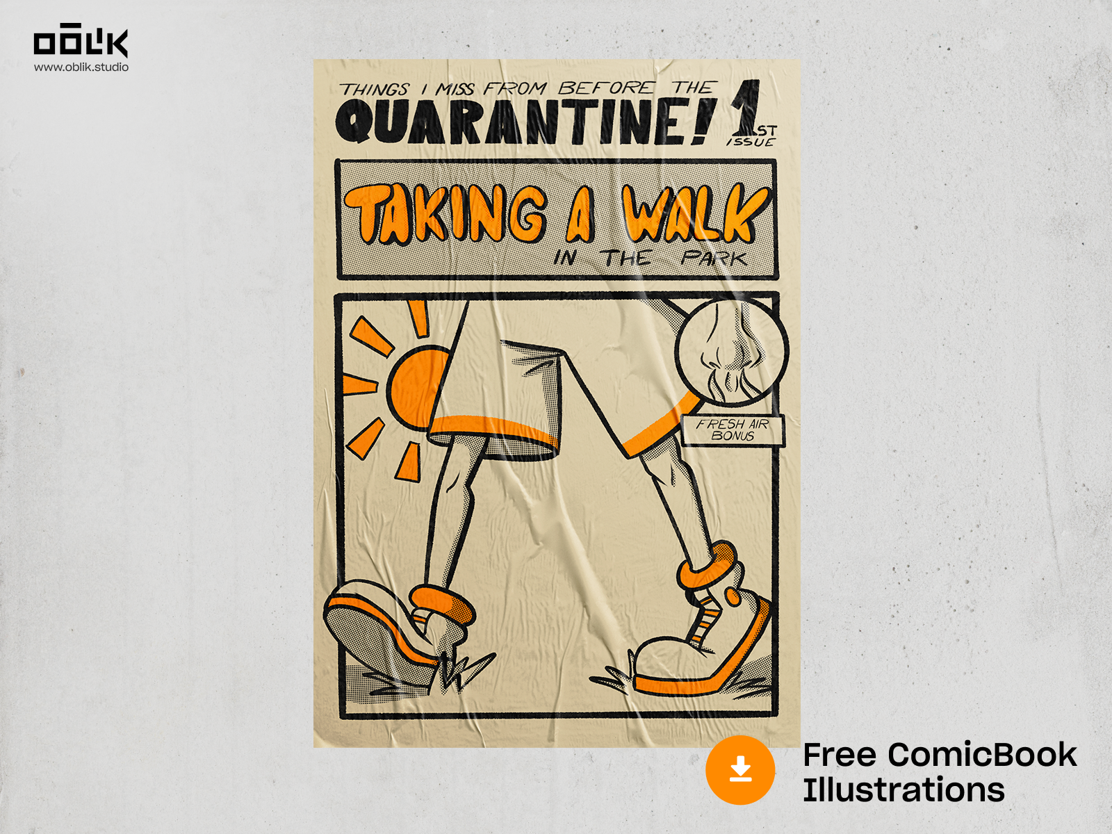 Example of Free Comic Book Illustrations 01