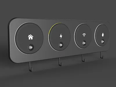 KeyPay 2.0 | Ambient Device adobexd design illustration interaction interaction design product design typography ui ux vector