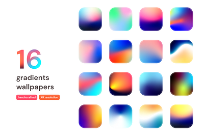 4K Gradients Wallpapers design gradient illustration minimal