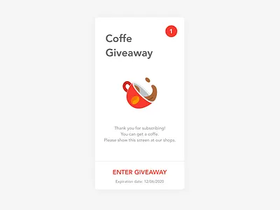 Giveaway daily ui dailyui design