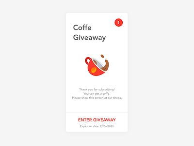 Giveaway daily ui dailyui design