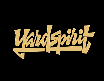yardspirit branding clientwork clothing brand clothing label clothing line custom lettering ecommerce design hand drawn itsjerryokolo jerryokolo lettering logo designer logotype procreate shopify stickermule tshirt tshirtdesign typography