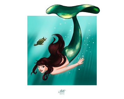 Sahrara - Mermay 2020 illustration illustration art mermay procreate