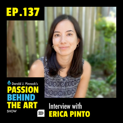 Erica Pinto | PBTA Show 137 branding darold design dpcreates drawing lettering logo logotype podcast podcasting typography
