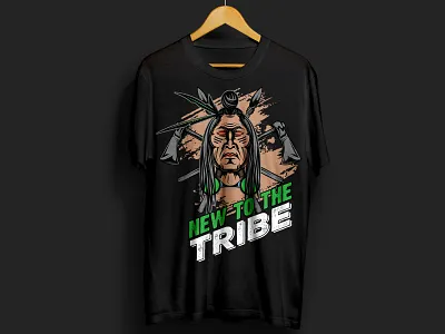 NATIVE AMERICAN T-SHIRT american americans app branding design flat icon illustration ios lettering logo native native americans natives type typography ui ux vector web