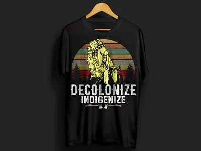 NATIVE AMERICAN T-SHIRT american americans app boho branding design flat icon illustration logo natiev amirican native natives old old natives type typography ui ux vector