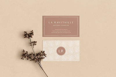 La Ravitaillé brand branding classic elegant feminine logo logo design minimal minimalist typography