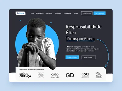 NGO Pro-bono website branding design flat minimal ui uidesign ux web website