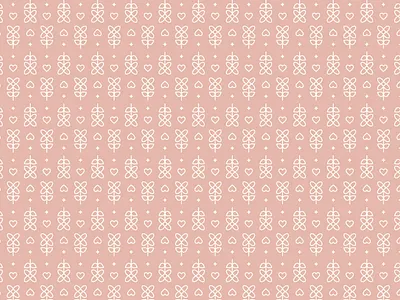 Sassefras brand branding children feminine girly minimal modern pattern pattern design playfull