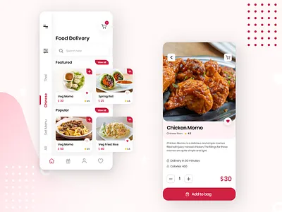 Food Delivery app ui clean delivery delivery service design dish ecommerce food and drink food app food delivery food delivery application foodie ios ios app meal menu mobile ui order restuarant ui ux