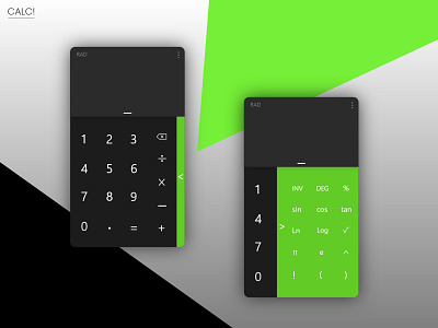 Calculator UI adobe photoshop adobe xd dailyui design dribbble graphic uiux