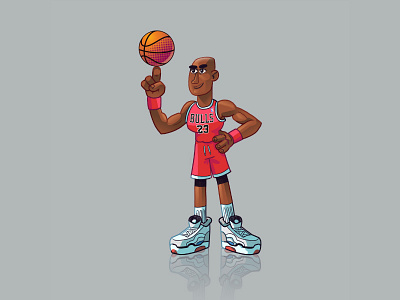 MJ 23 basketball basketball player bulls character design characterdesign chicago bulls concept art design graphic desing illustration illustrator jordan micheal jordan mj player sports sports design the last dance vector