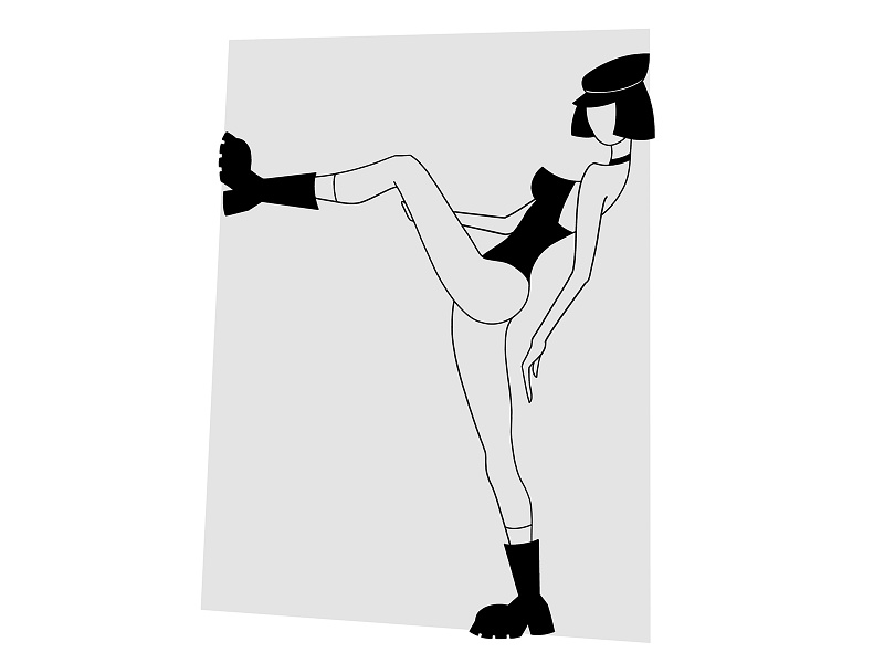 Modeling beauty branding character draw fashion female feminine girl illustration linework minimalist sensual sketch woman woman illustration