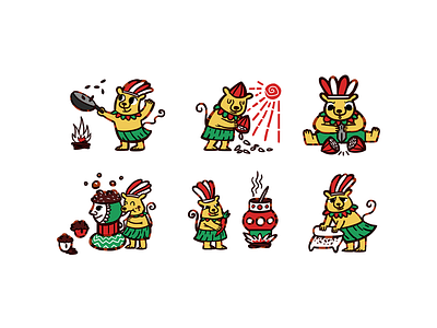 Aztec cocoa childrenbook childrenbookillustration chocolate cocoa digitalart illustraion illustration