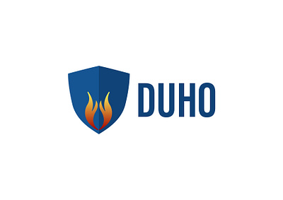 DUHO logo graphic design logo design