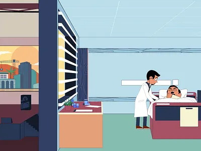 Fake 3D "Parallax" 2d animation adobe after effects adobe aftereffects after effect animation character fake fake3d gif illustration rigging