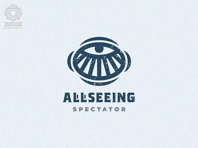 Allseeing Eye Logo all seeing beautiful brand branding buy logo design eye identity logo logotype observer observing watching