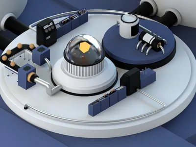 Industry 3d animation cinema4d cinema4dart cinema4dr20 illustration motion motiondesign redshift