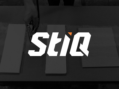 Stiq adhesive adhesives branding glue identity identity design logo logo design manufacturing stiq wordmark