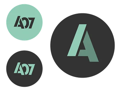 A07 a07 brand design fitness logo logo