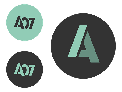 A07 a07 brand design fitness logo logo