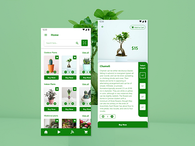 Plant online selling app design ui ui ux uidesign uiux uiuxdesign uiuxdesigner user interface design ux uxdesign