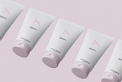 Sidmara beauty | Face cream beauty branding clean concept cosmetics design facecream logo logo design makeup modern nice pink pink logo product product design sidmara