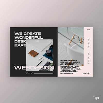 Web Agency - Home Exploration agency agency website clean design home homepage minimal typography ui web web design webdesign website