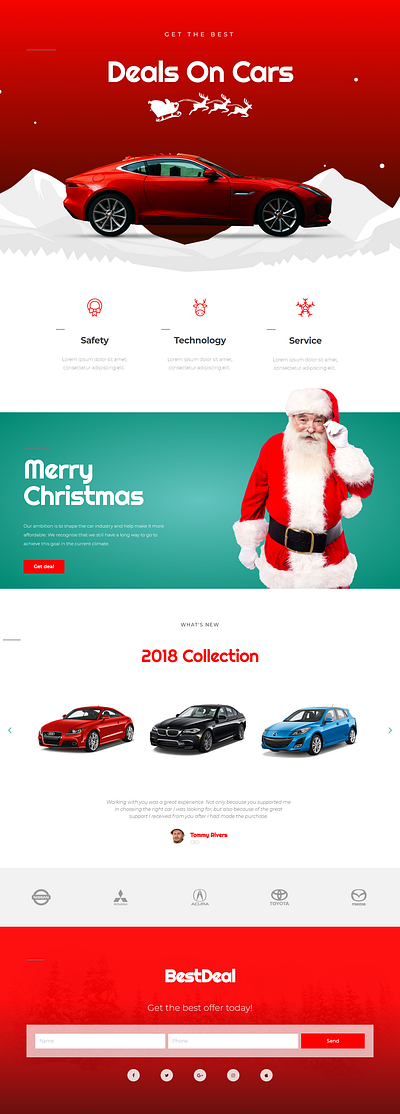 Elementor Pro Car Agency Landing Page branding design ecommerce design i am himel muqtadir web website design wordpress