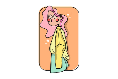 TennisGal characterdesign flatillustration illustration