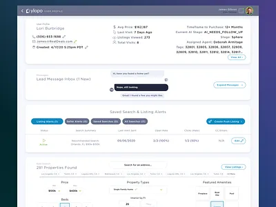 User Profile crm product profile ui ui design user user interface design user profile ux web design