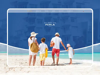 Hotel & Holiday Website clean design creative design design holidaywebsite travelwebsite ux web development company webdesign website webstudio