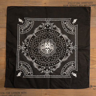 Monsters of Type Bandana bandana skull type typography