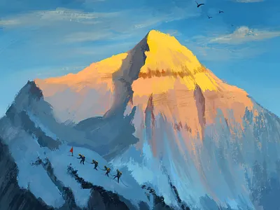 Climbing climbing illustration ui