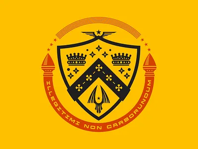 Boneyard Friday – May 15 art coat of arms heraldry icons illustration junk logo rainbow sketches