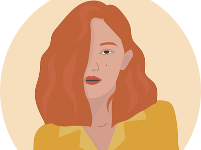 Ginger girl asian ginger girl musturd yellow