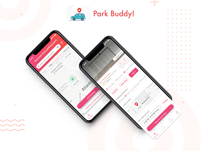 Park Buddy - Alternate Design app branding design icon illustration logo minimal typography ui ux