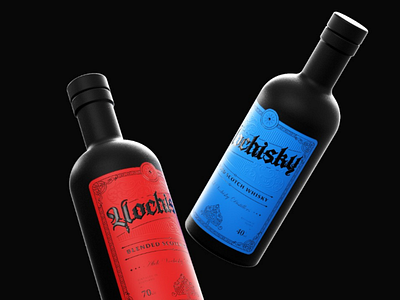 Vochisky Whisky Concept 3d art art direction artist cinema4d design designer graphic design minimal minimalism minimalist octane