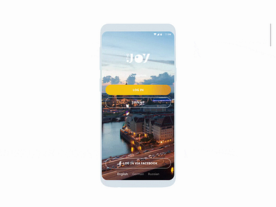 The Joy. Beauty & Wellness android animation app app design beauty booking design development fresh freshdesign ios joy mobile platform ui ux wellness