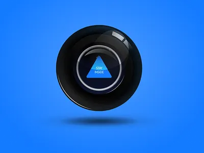 Not So Magic 8-Ball 8 ball figma illustration vector